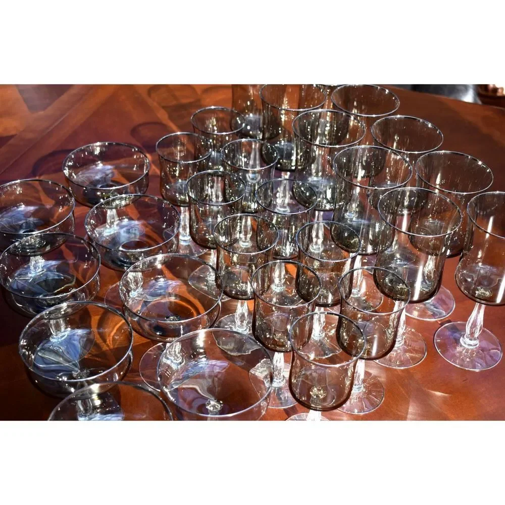 30-Piece Noritake Admiration Crystal Stemware Set